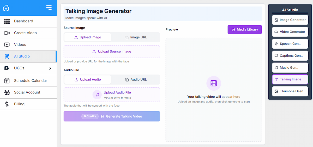 AI Talking Avatar - Turn Images into Talking Videos